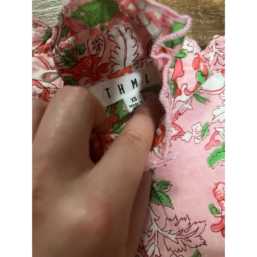 THML Floral rose patterned top - Image 3