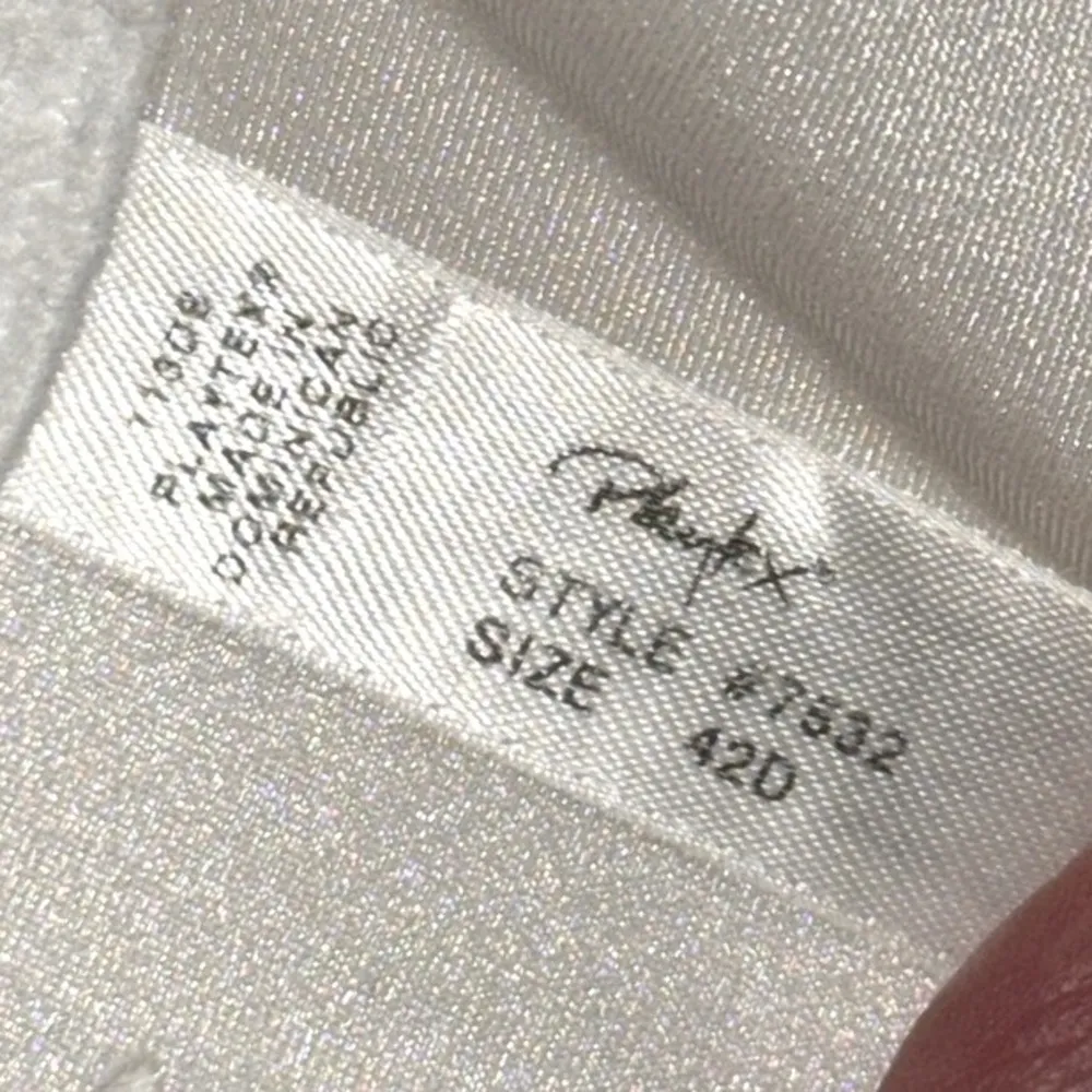 Playtex 7532 Body Fusion Seamless Underwire White Bra Women’s 42D - Image 7