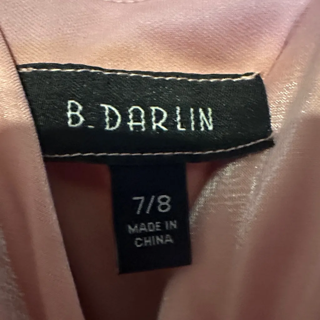 B Darlin Pink Maxi Dress - Image 6