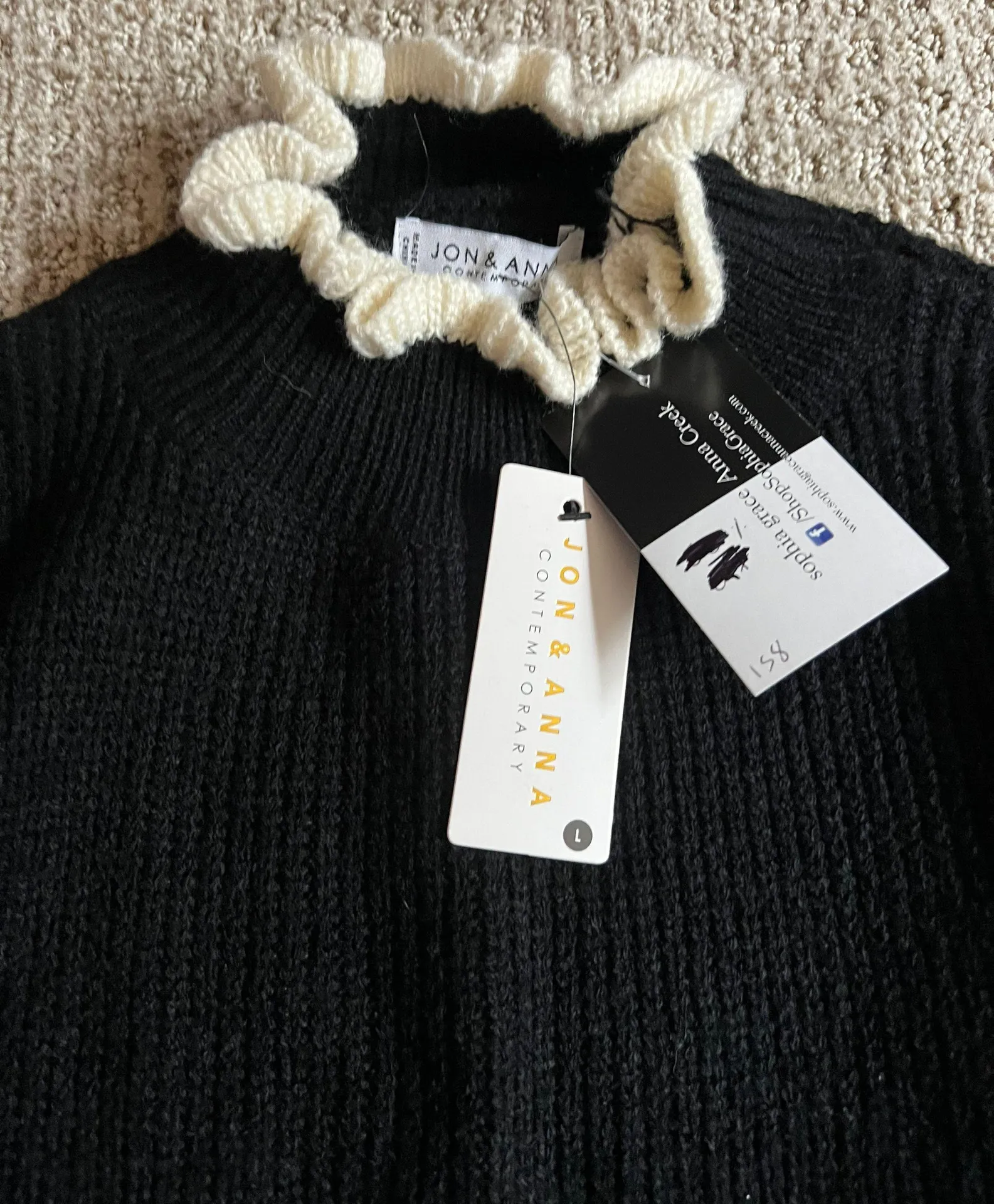 Jon & Anna New York Star Stylish Sweater - Image 2