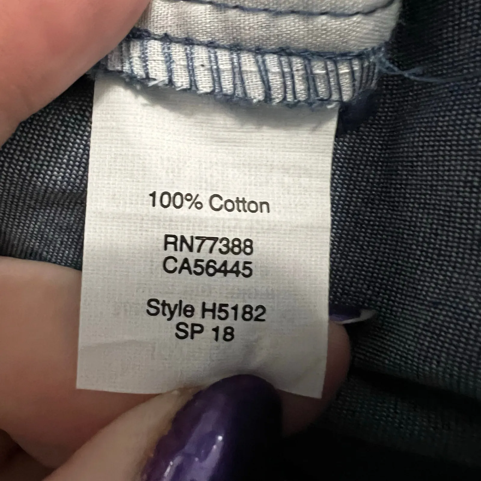 J‎ Crew Blue Ruffle Chambray Denim Shorts Cotton Size 12 - Image 7