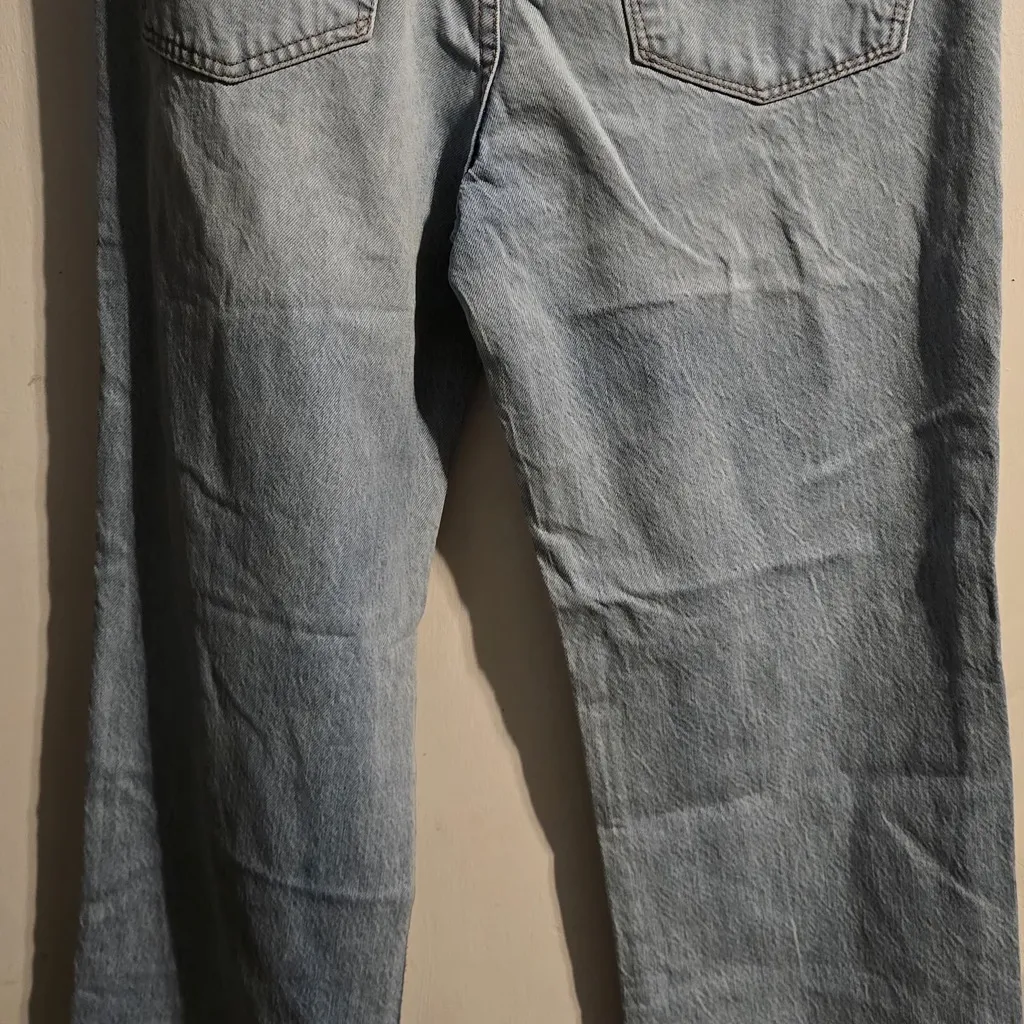 Aeropostale Light Blue Straight Leg Jeans - Image 12