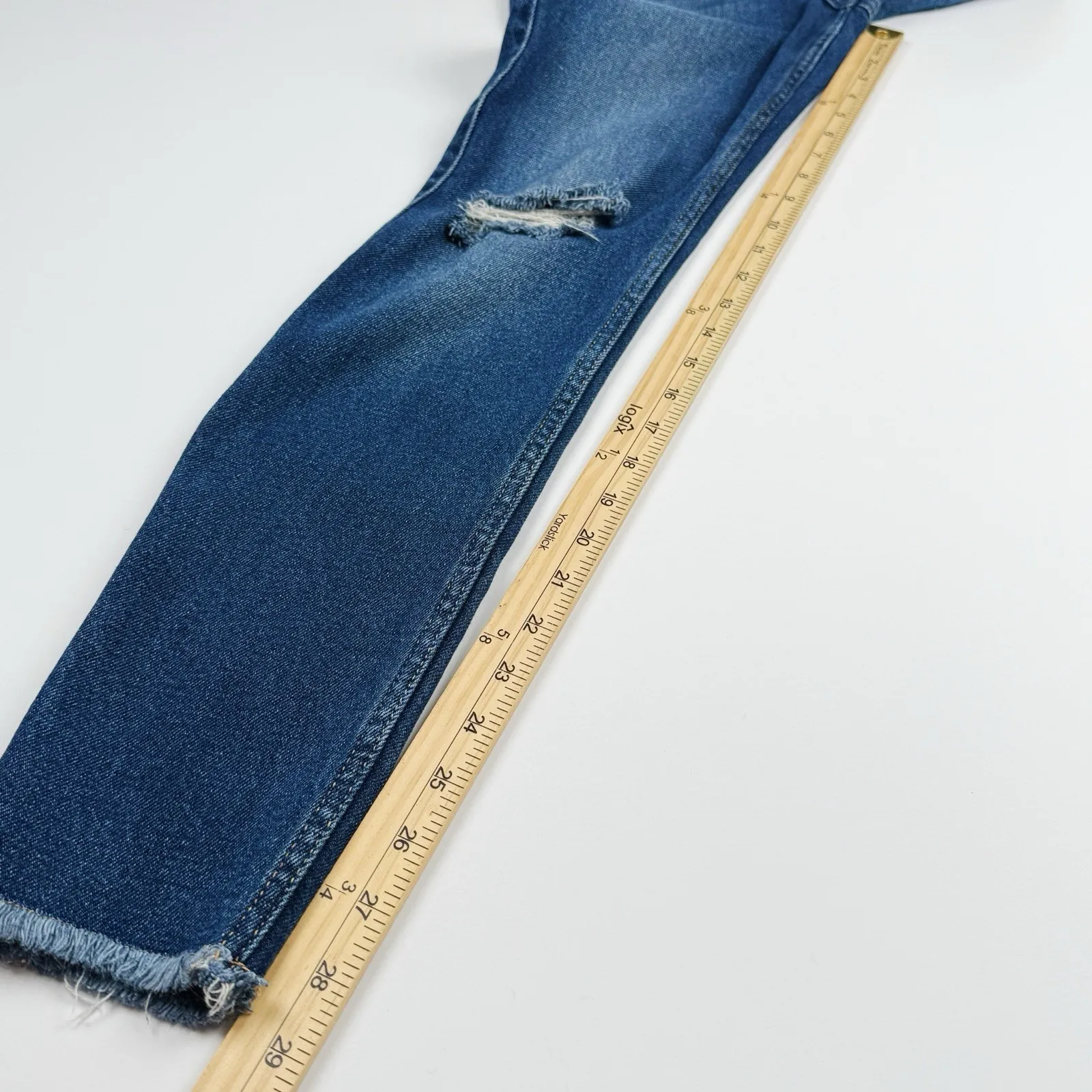 Hollister Women's Jeans 3R W26 L30 Low Rise Super Skinny Embroidered Floral - Image 10