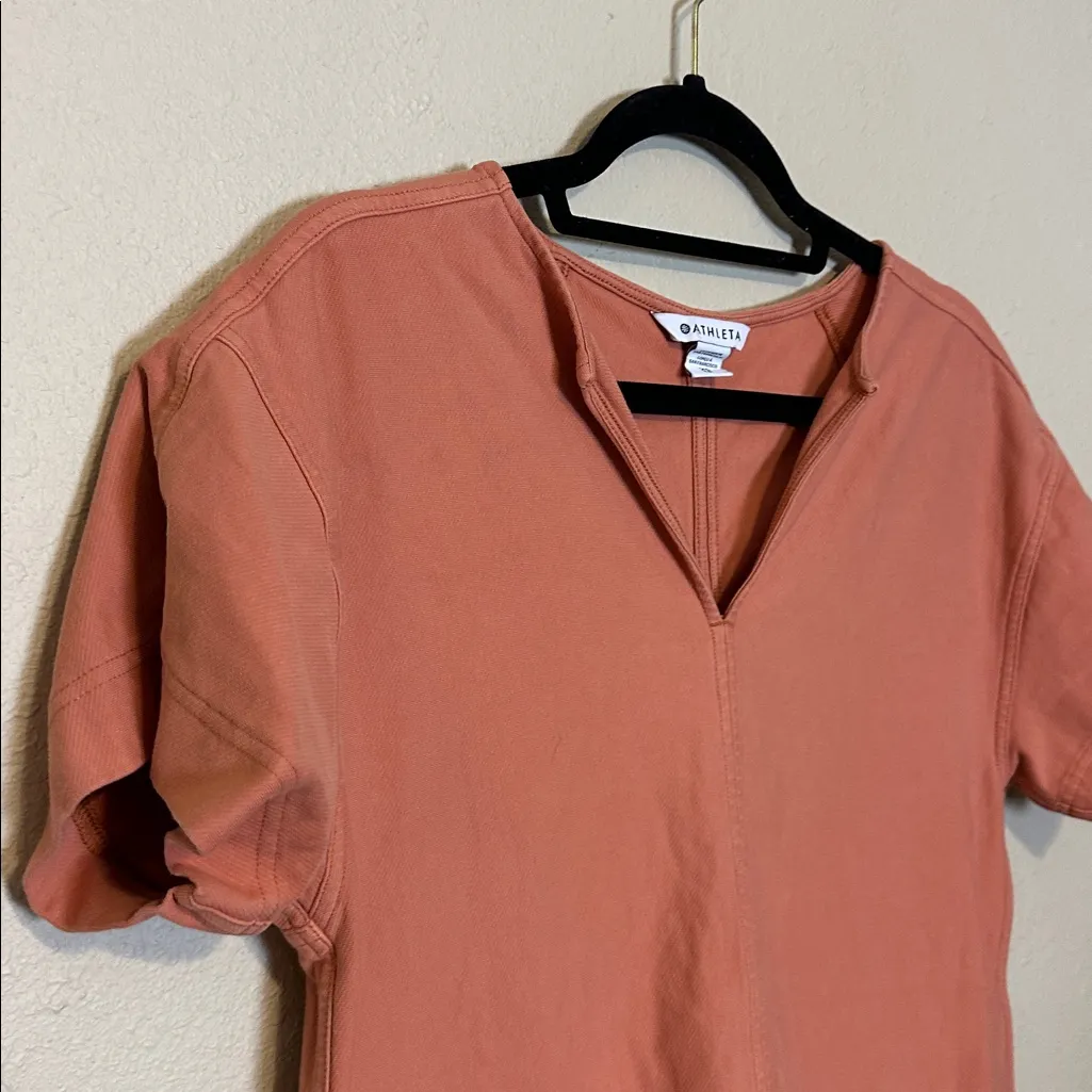 Athleta Farallon Dress sun baked clay orange size XS - Image 5