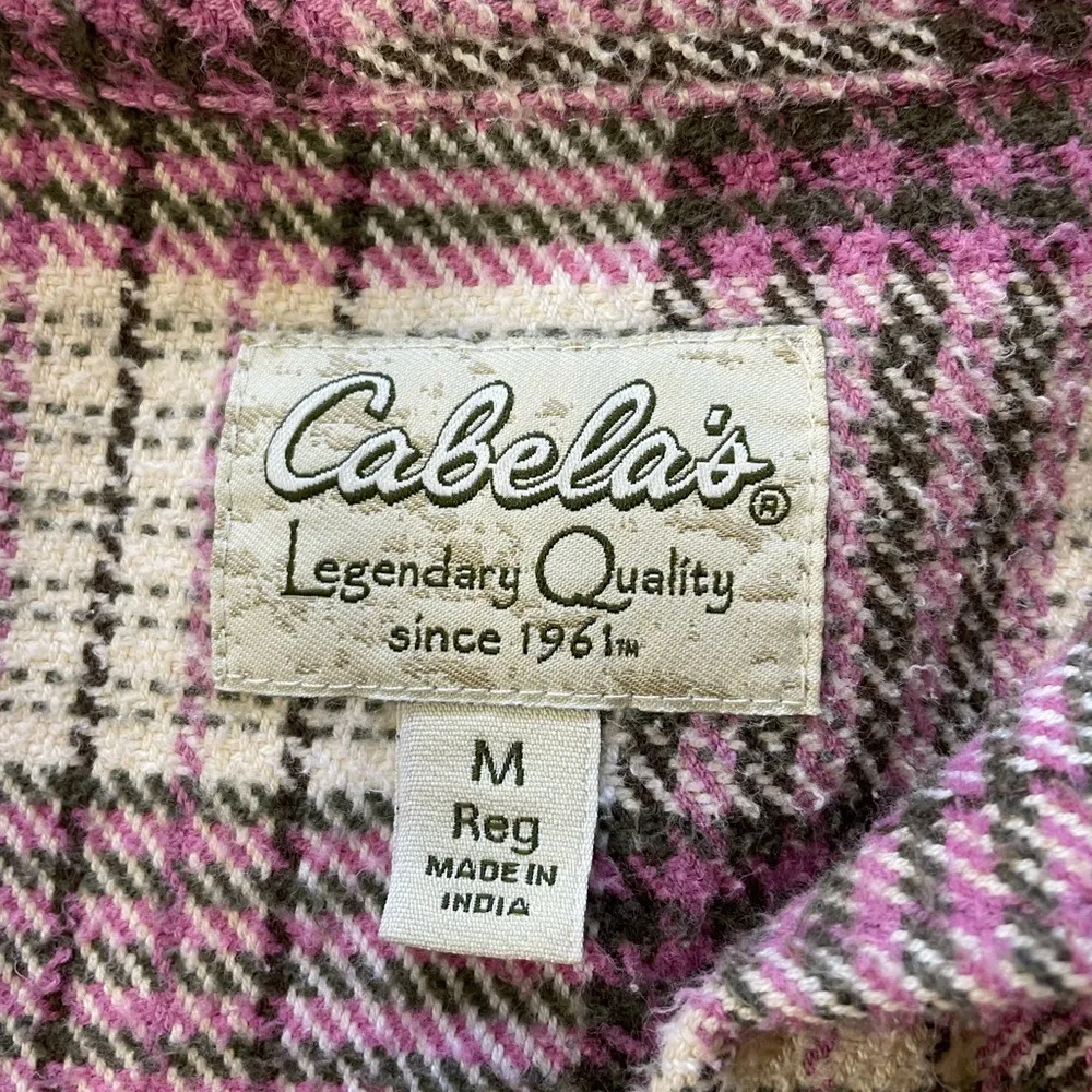 Vintage 80’s Cabelas Button Up Women’s Shacket w/ Chest Pockets ~ size Medium - Image 8