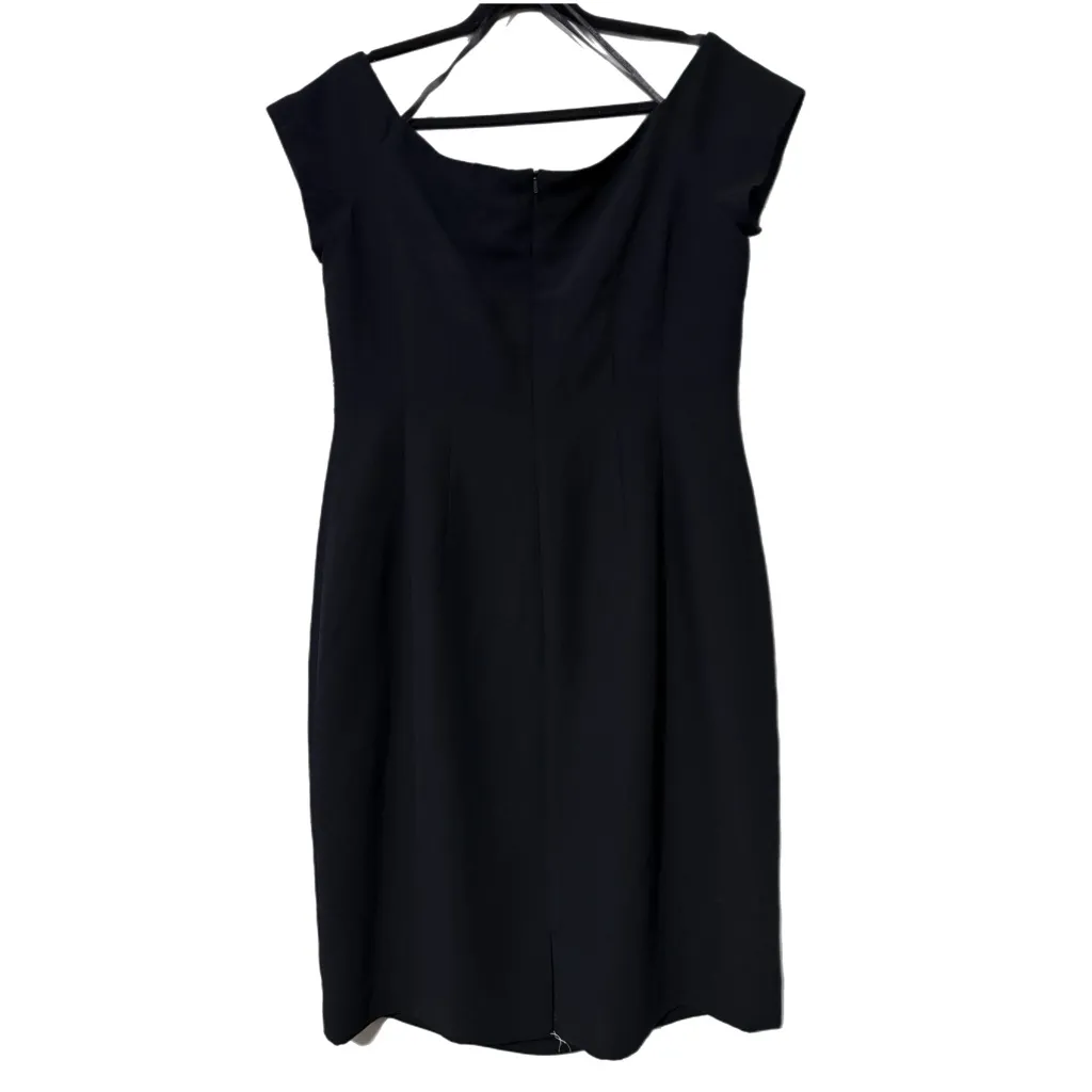 Liz Claiborne women’s plus size 14 black sheath dress formal business new - Image 3