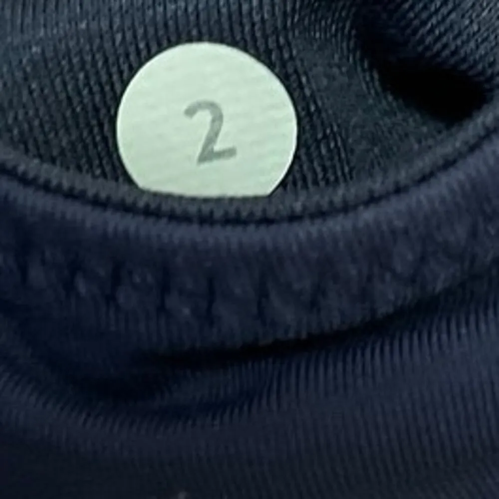 Lululemon Navy Blue Capri Yoga Workout Running Athletic Leggings Pants Size 2 - Image 5