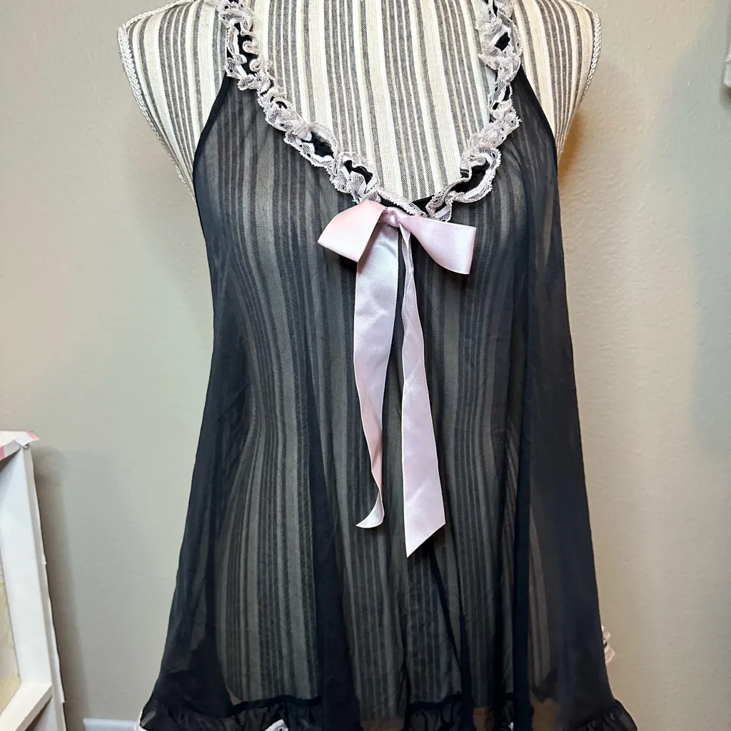 Sexy Women’s Victoria secret slip dress babydoll size large - Image 2