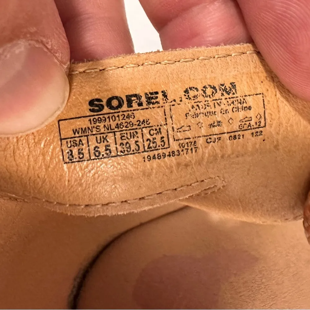 Sorel Women’s Cameron Flatform Lace Sandals Size 8.5 - Image 10