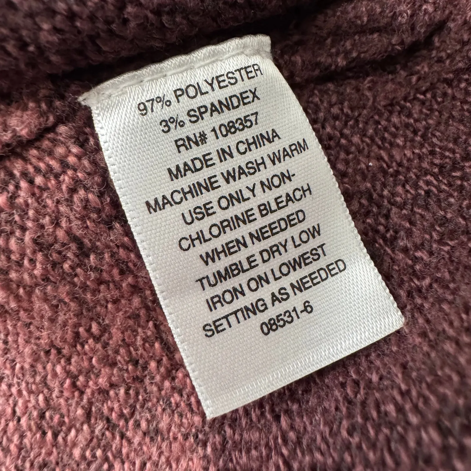 Ana Women’s long sleeve colorblock Oversized‎ Lounge Sweater Size XL NWT - Image 6