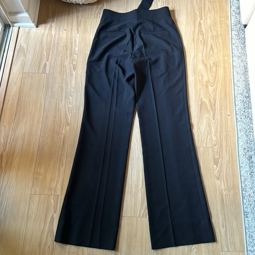 BLACK DRESS PANTS with side button - Image 4