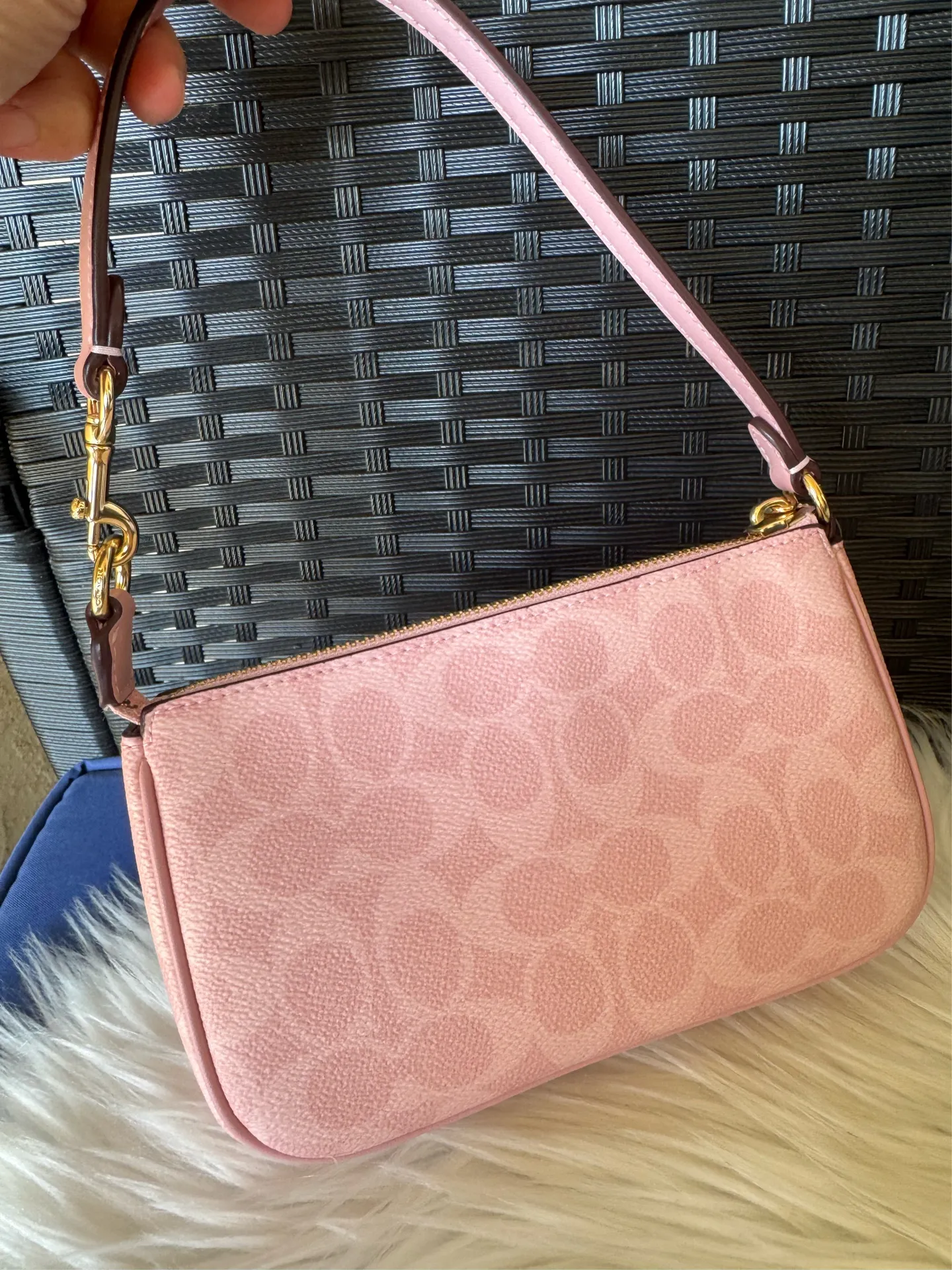 Coach Nolita 19 Signature Canvas CW426 | Powder Pink — New - Image 3
