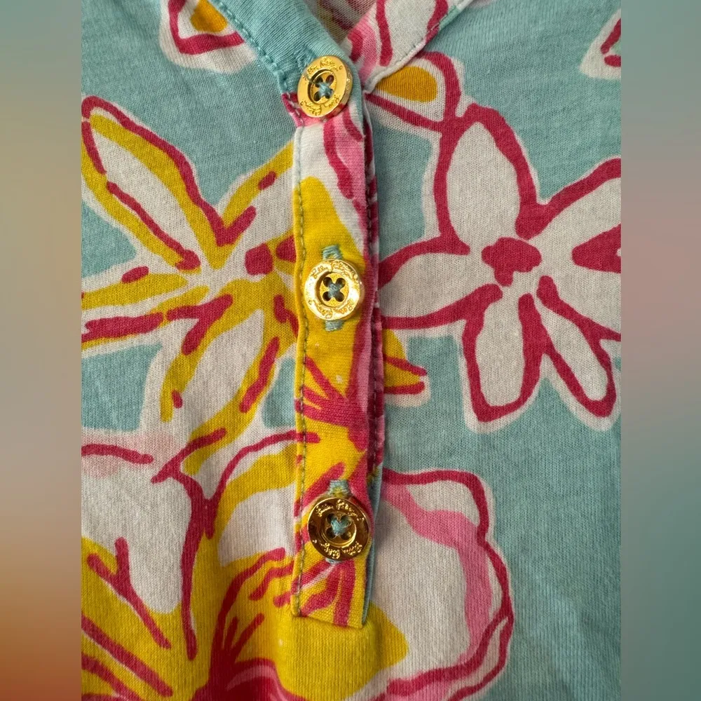 Lily Pulitzer Palmetto Dress in Breakwater Blue Lolita Print- Size XS - Image 4