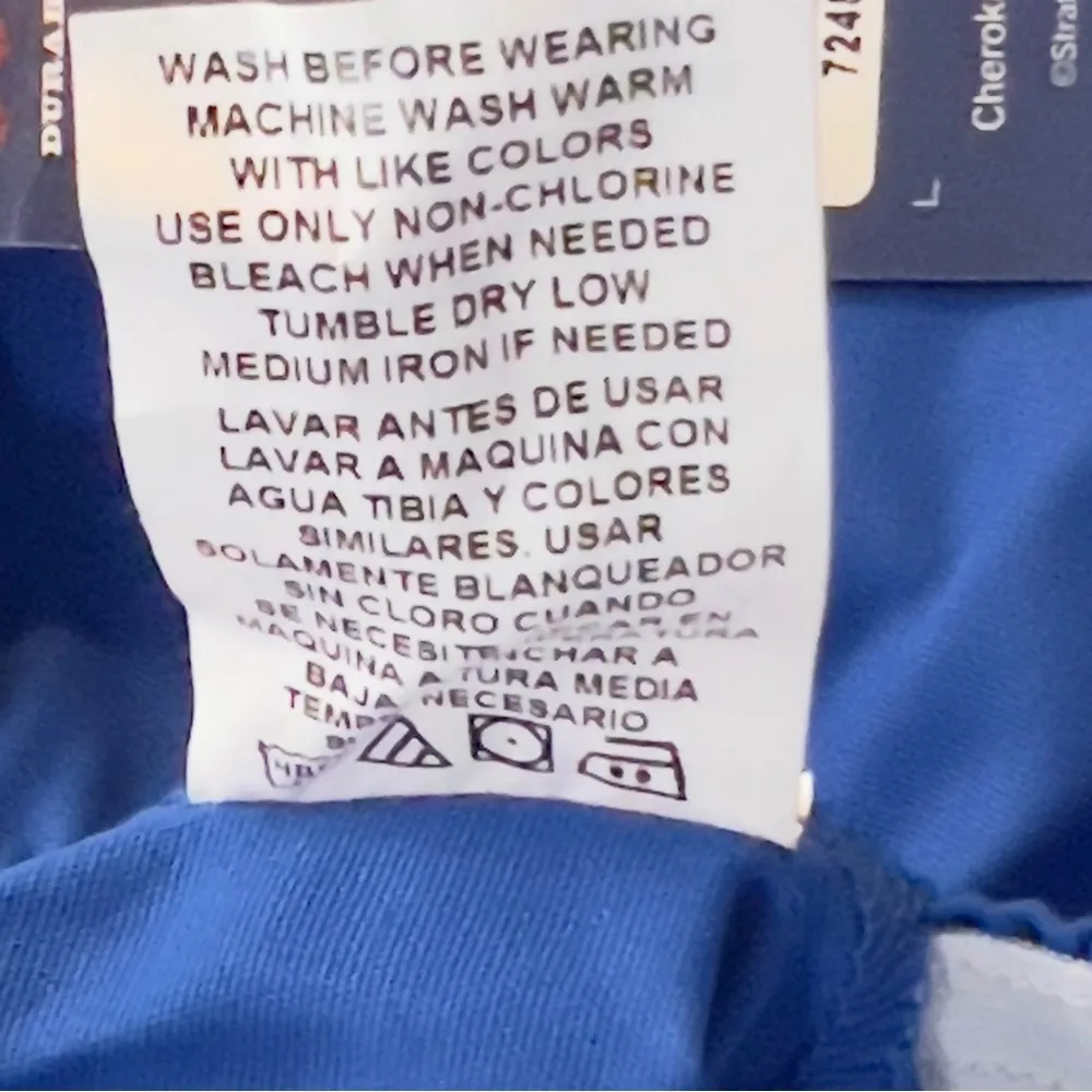 Authentic Cherokee Workwear Size XS Blue Uniform Pants with Pockets - Image 10