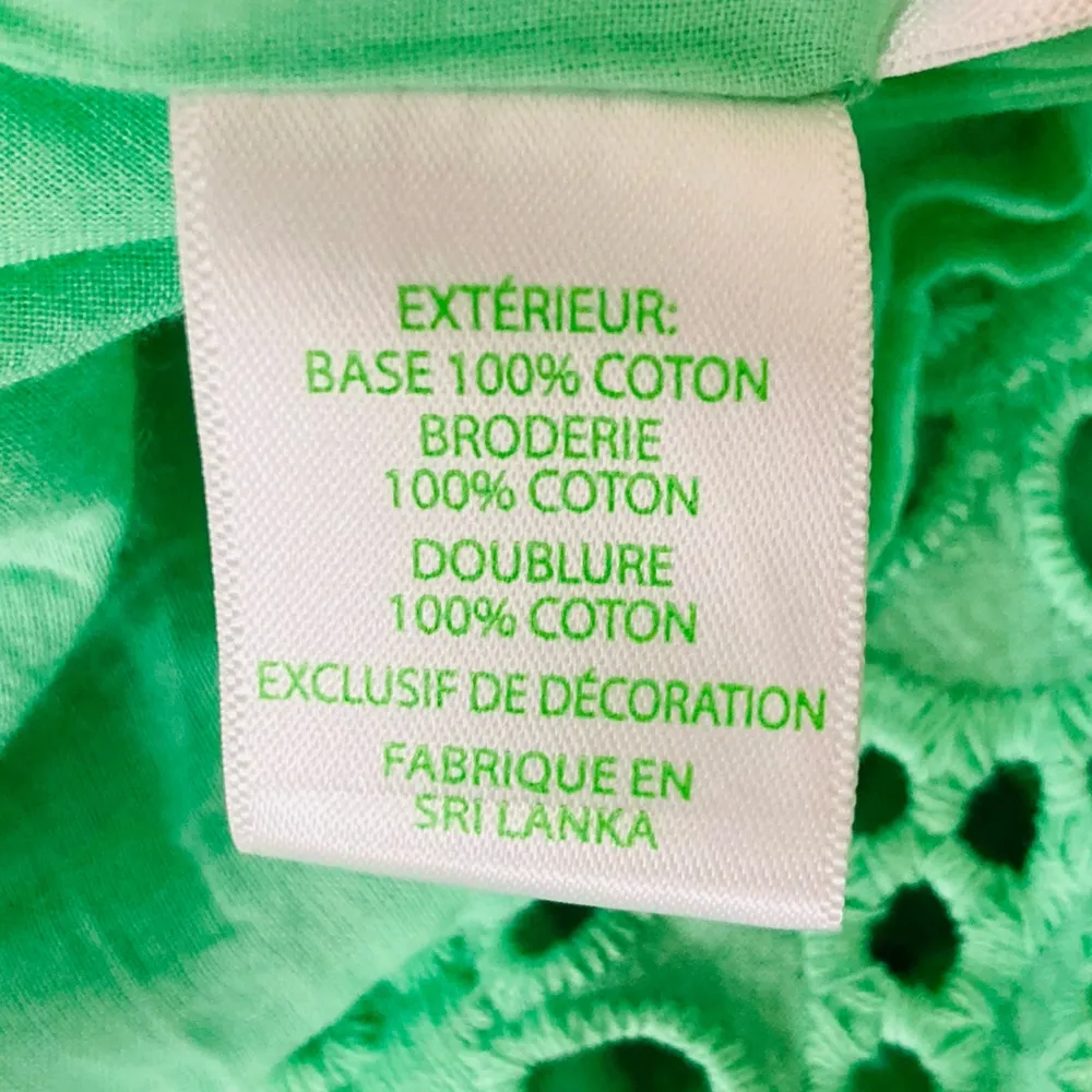 Lilly Pulitzer Astana eyelet sleeveless dress. In pastel green. Size Small - Image 6