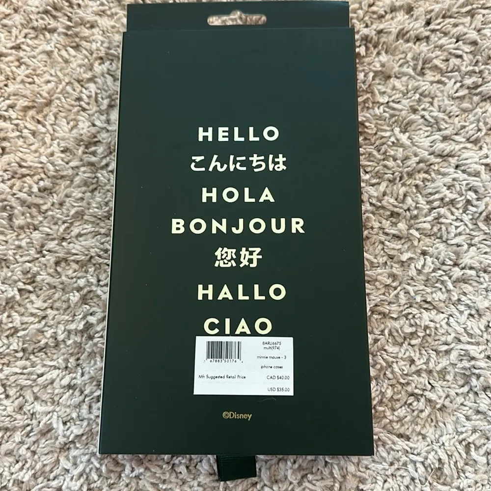 NIB Kate Spade Minnie Mouse phone case Sz IPhone 11 - Image 2