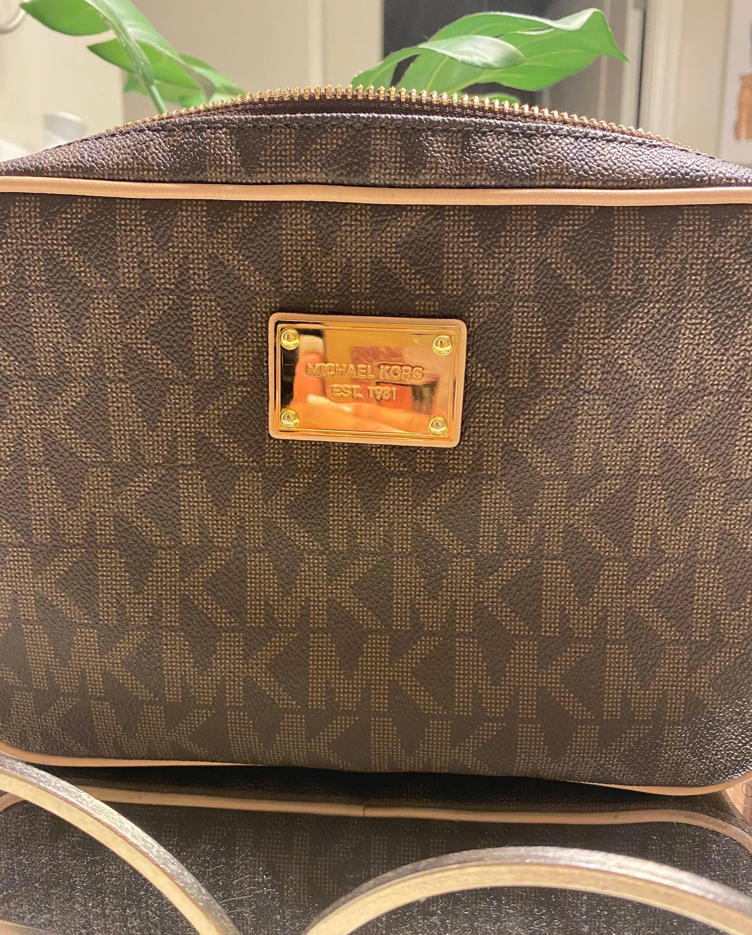 Michael Kors Brown Micheal Kors Purse - Image 2