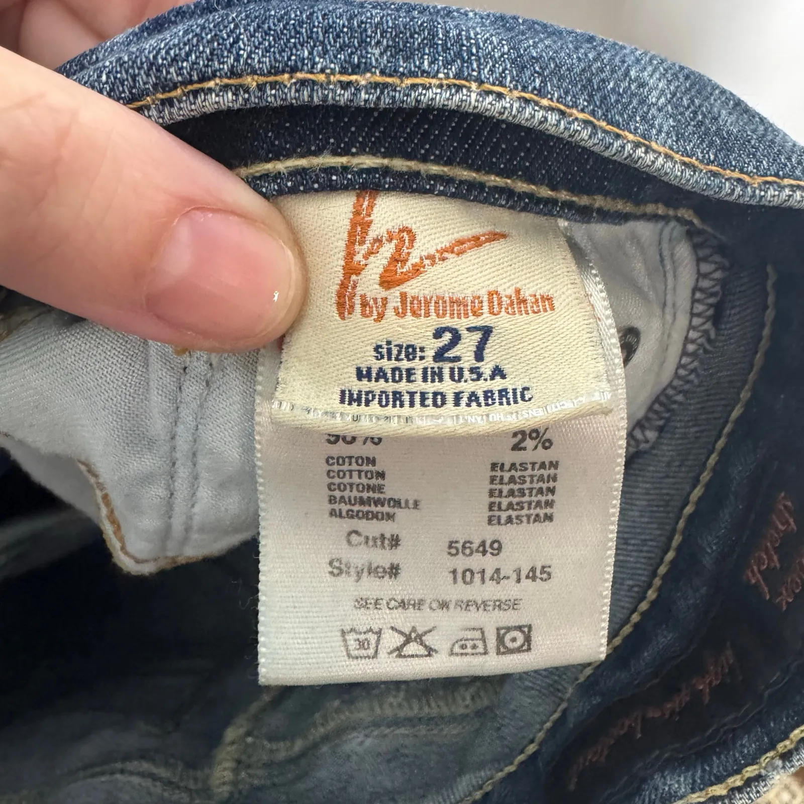 Citizens Of Humanity Amber Stretch High Rise Bootcut Jean Women 27 Blue Western - Image 12