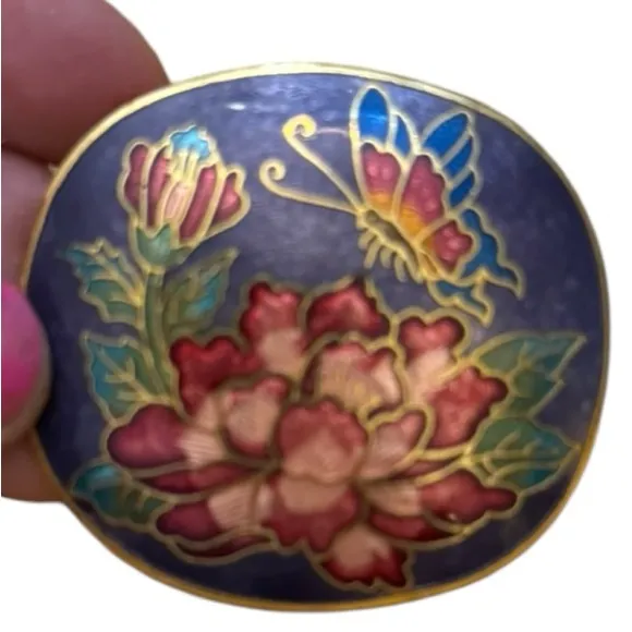 Vintage Floral Belt‎ Buckle - Image 2