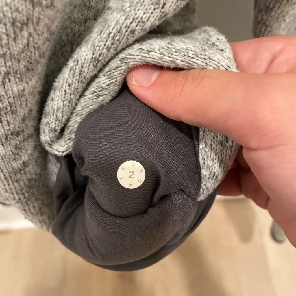 Lululemon It’s Fleecing Cold Zip Up Heathered Gray - Image 4