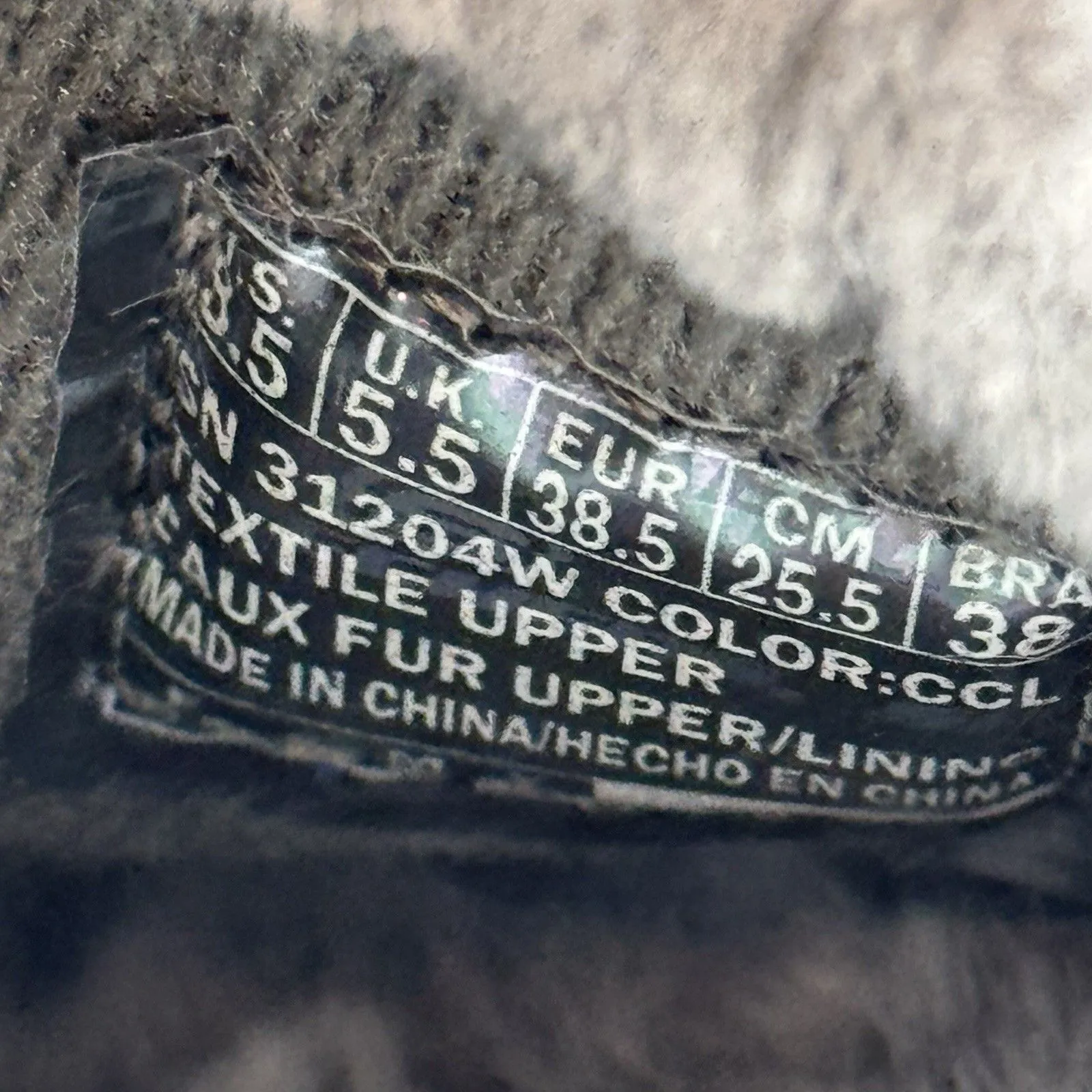 Skechers Bobs Memory Foam Mule Ice Angel Shoes Slippers 8.5 Womens Charcoal - Image 12