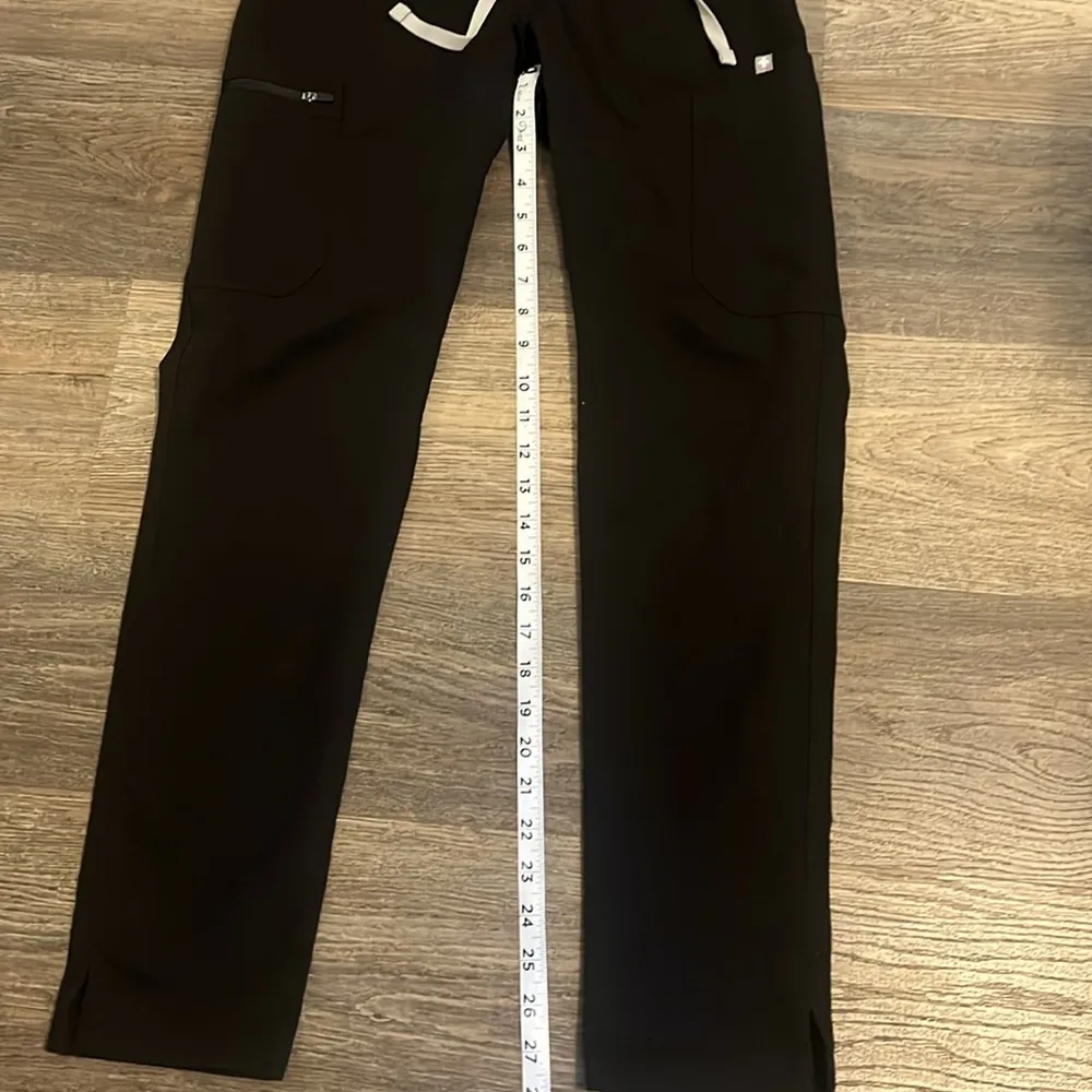 FIGS Yola Women’s Black Scrub Pants XXS - Image 11