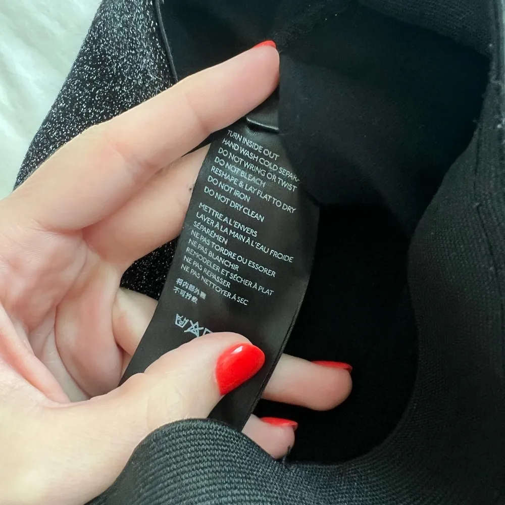 Sparkly Flare Pant with Elastic Waistband - Image 9