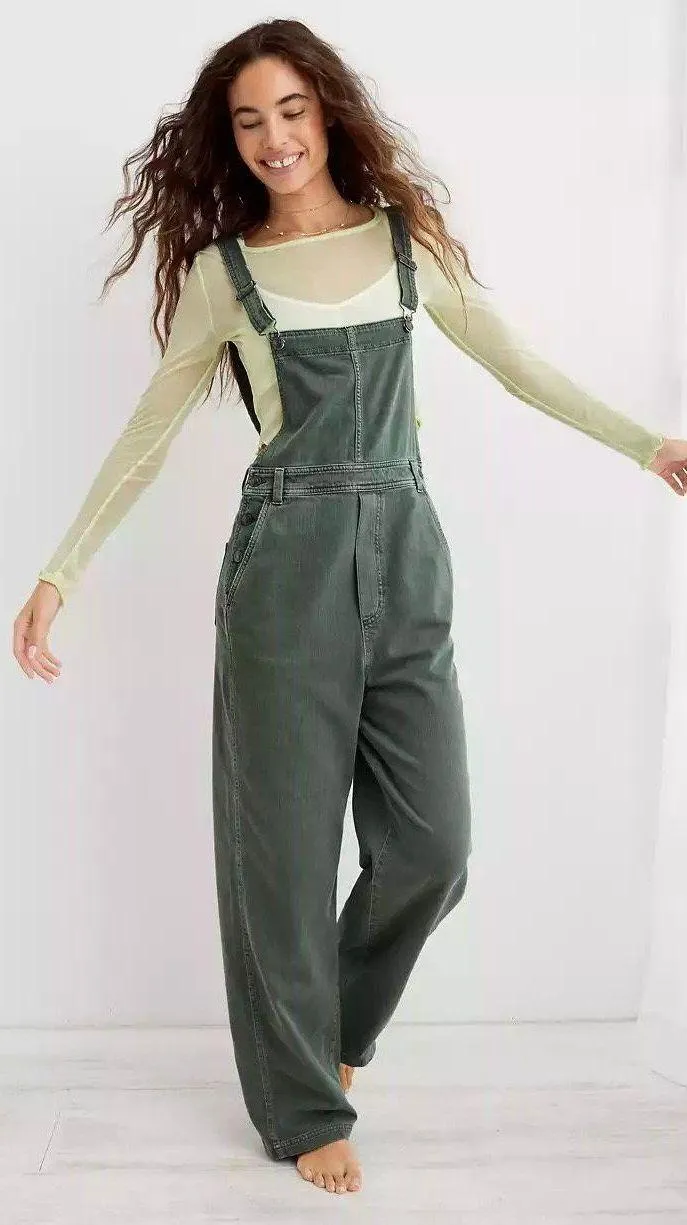 Baggy Y2K Overalls - Image 3