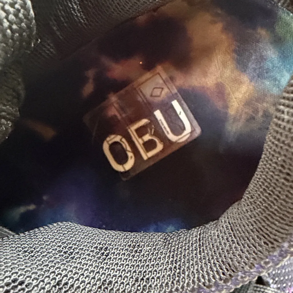 Colorful NOBULL Sneaker Shoes Patterned Fabric Lifting Workout size 8.5womens - Image 4