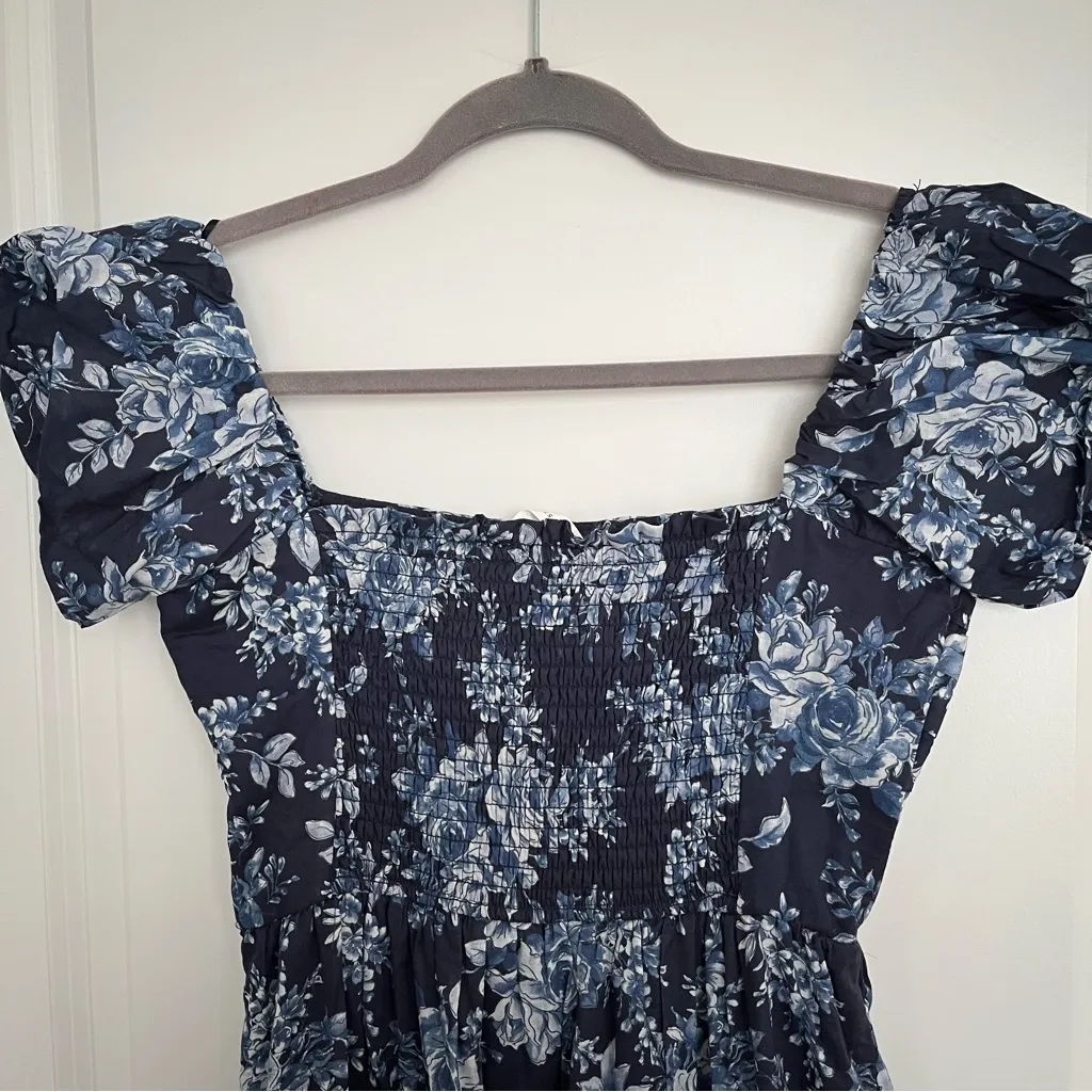 NEW Altar’d State Blue Floral Maxi Dress Size XS NWT - Image 7