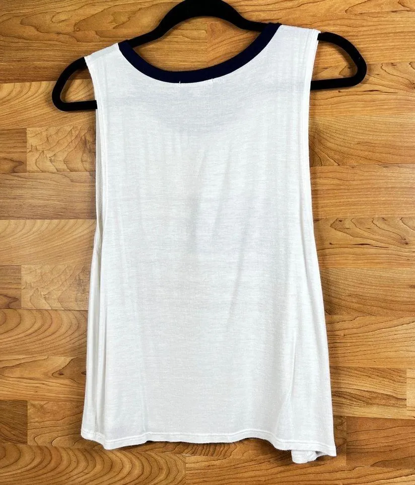 Charlotte Russe Small Bedazzled American Flag Crewneck Sleeveless Tank T… - Image 2