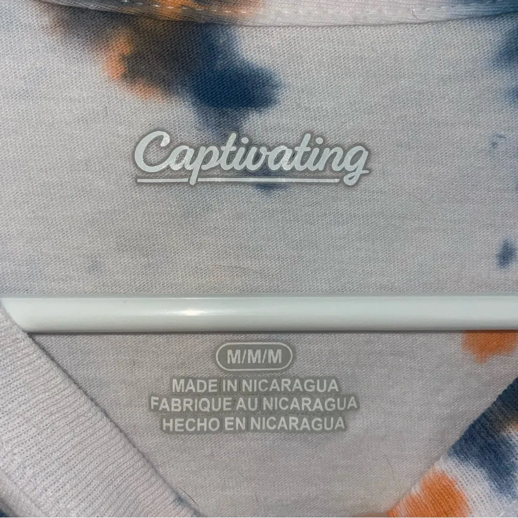 Rhinestone & Tie Dye Florida Gators Longsleeve Orange Size M - Image 6