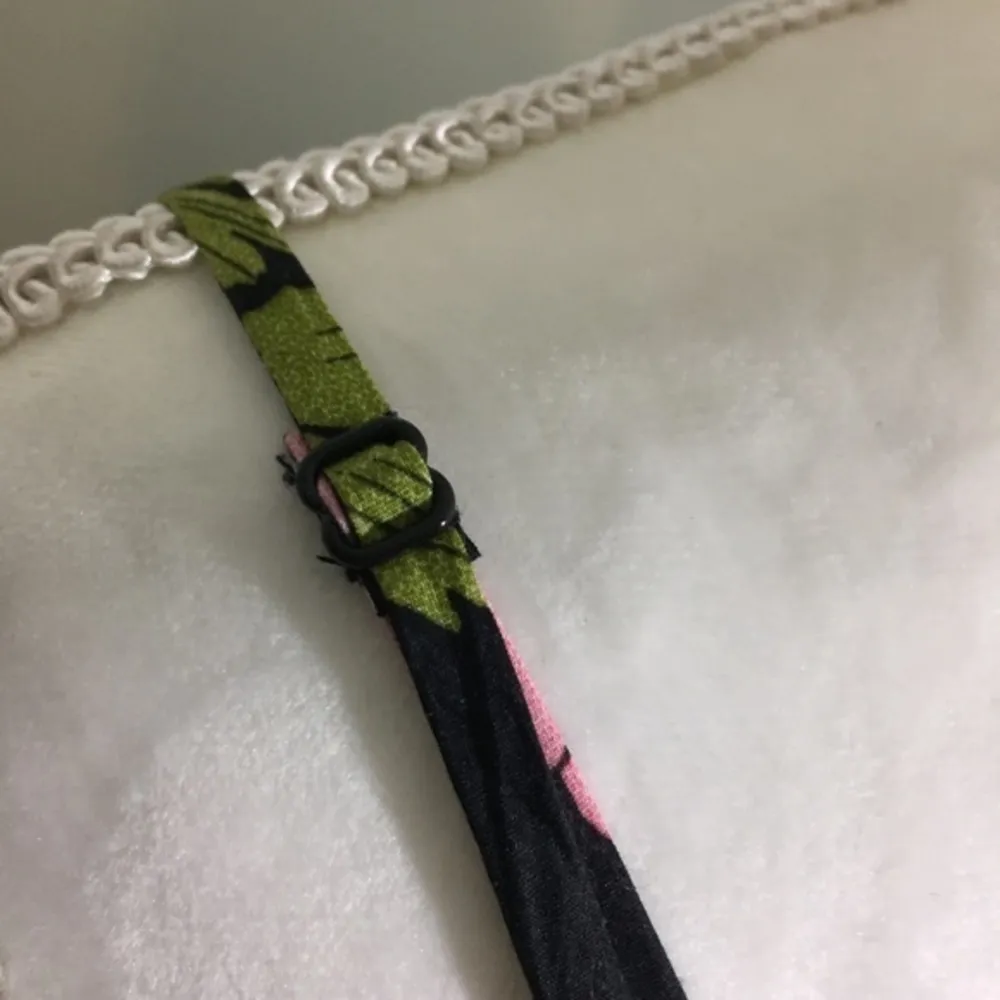 NWT  Black Purple Pink Floral Midi Ruffle Dress Small Spaghetti Strap New - Image 11