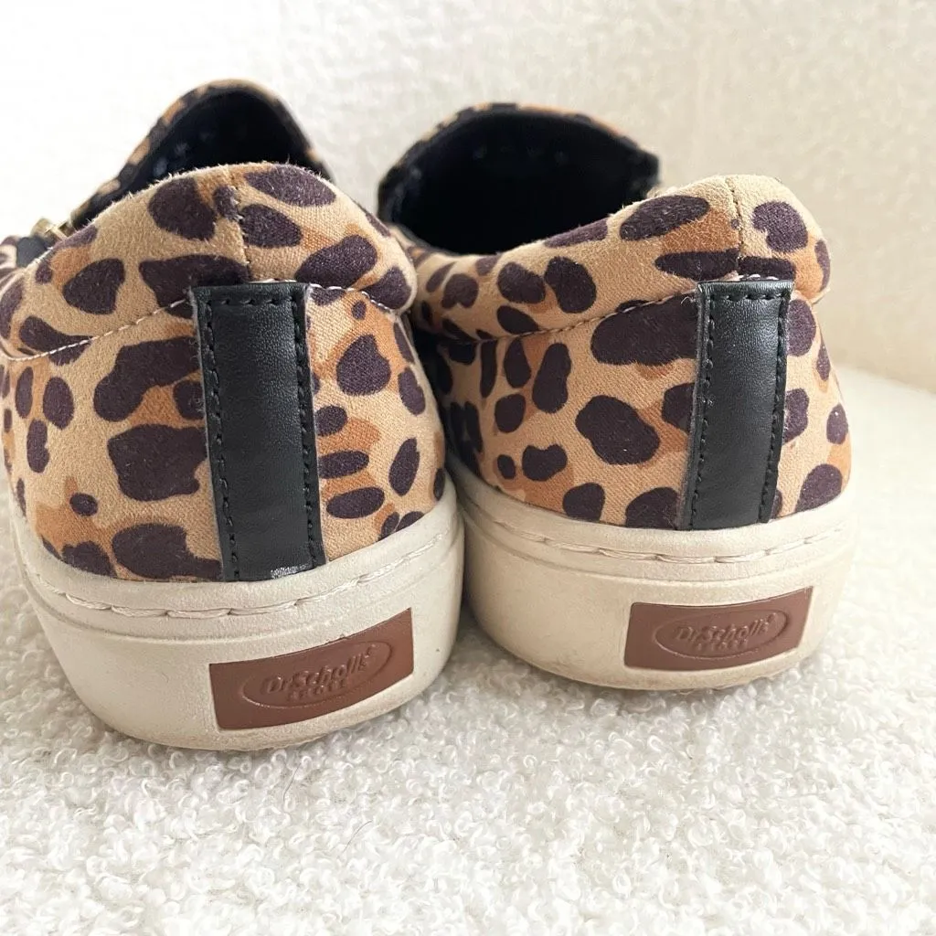 Dr. Scholl’s No Chill Slip On Sneakers Leopard 9 Tan - Image 5