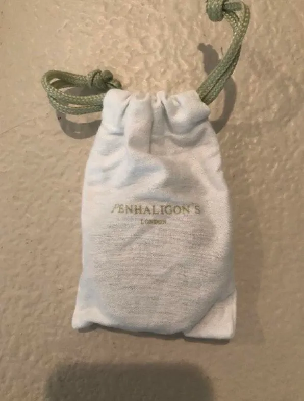 PENHALIGON'S of London Black Key Ring Zip Around Coin Purse - Image 2