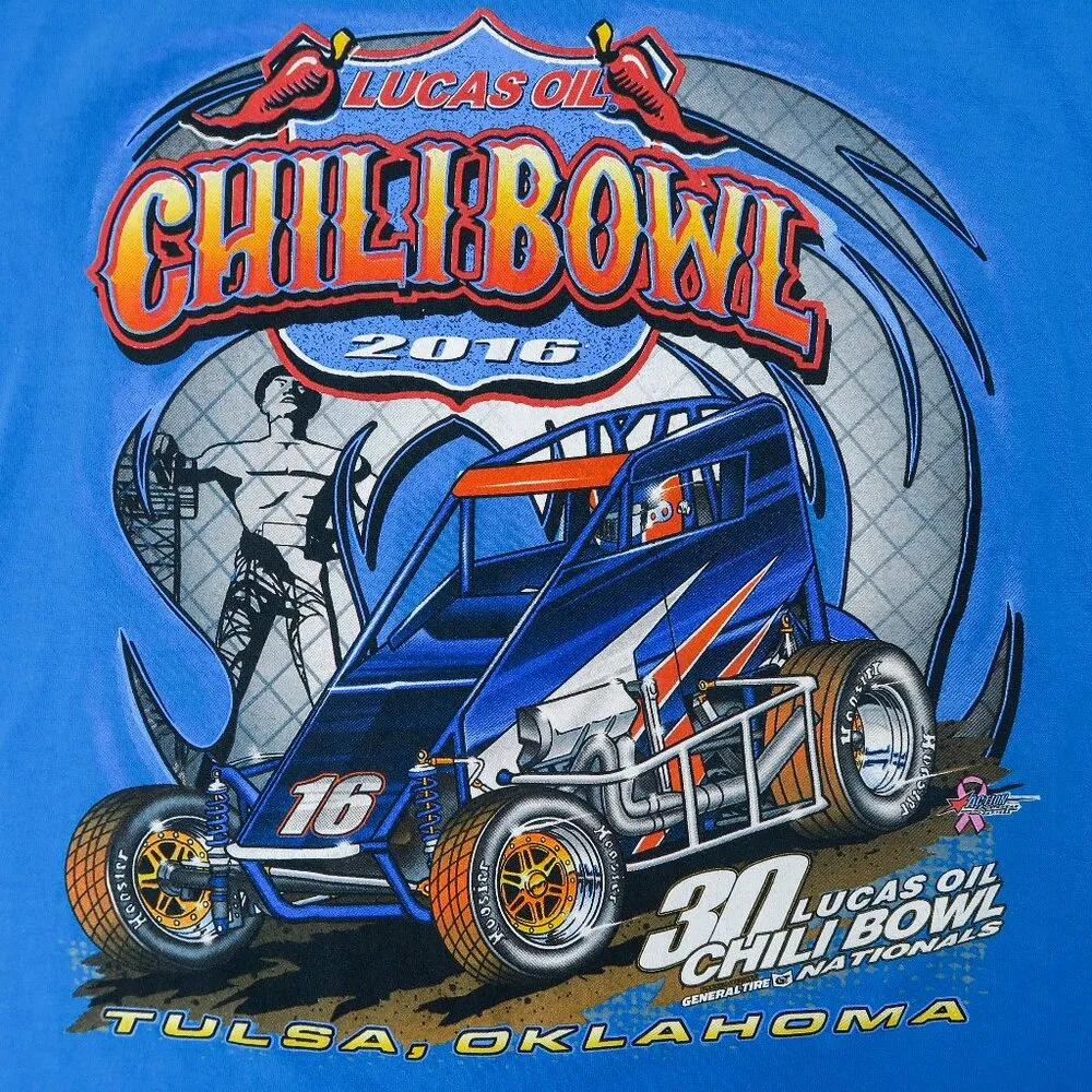 Racing Chili Bowl Graphic Long Sleeve Shirt - Image 6
