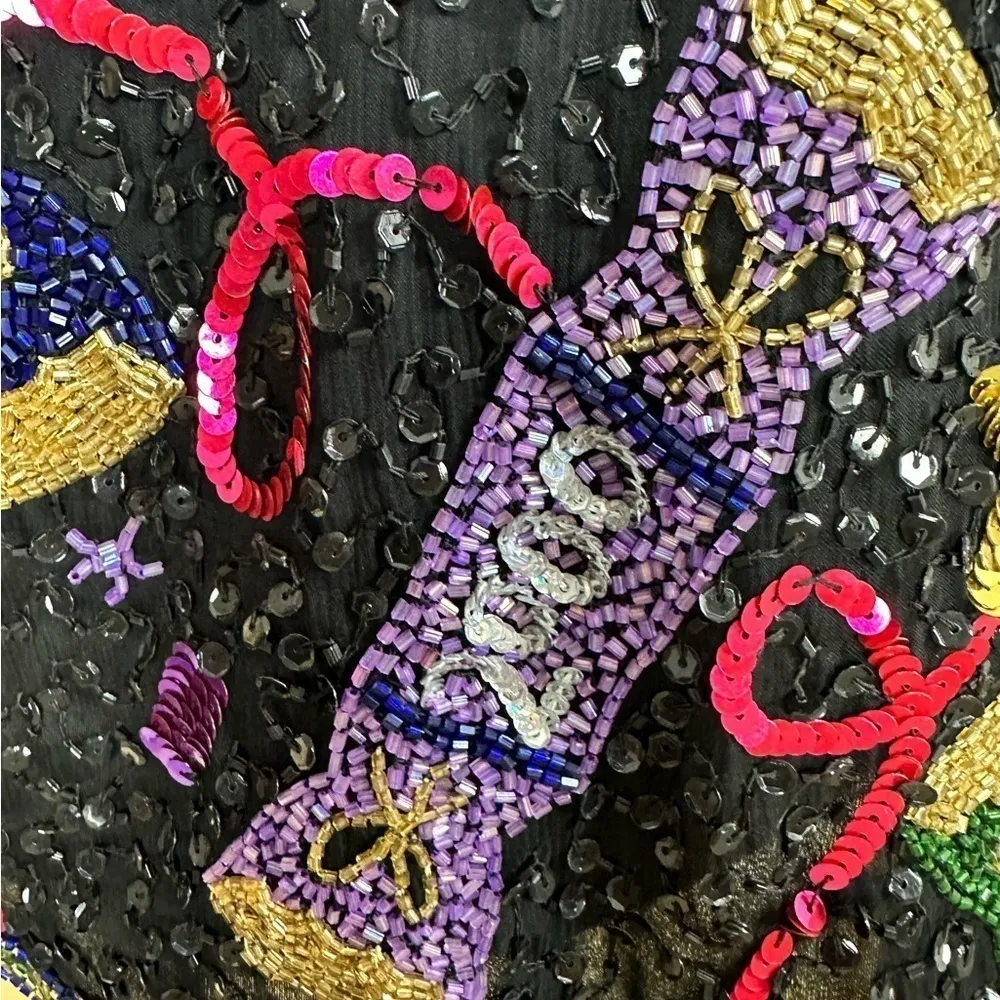 LAURENCE KAZAR Beaded Millennium Top - Image 6