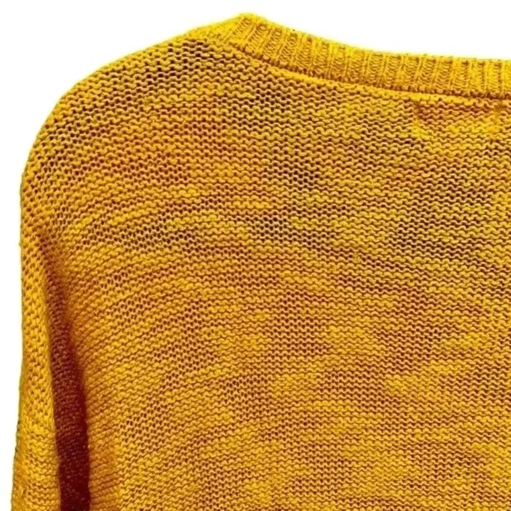 Mossimo‎ mustard yellow sweater Size S C4 - Image 3