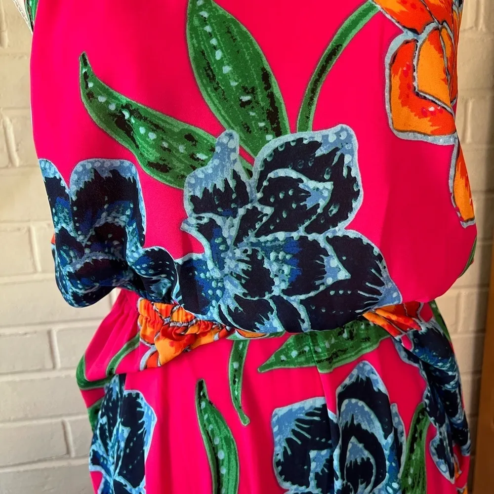 Show me your MuMu Heather floratopia floral halter maxi dress size Large - Image 7