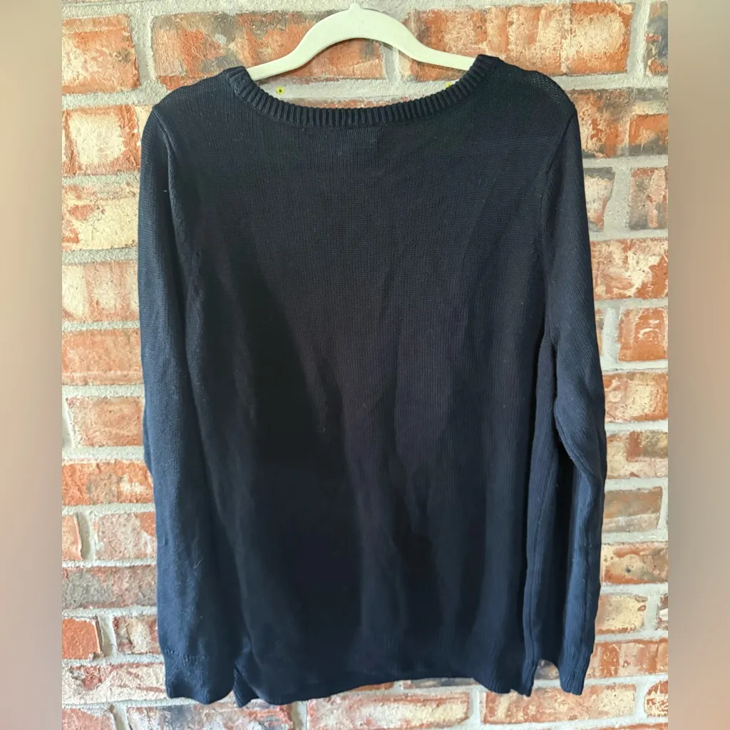 Torrid Black Sweater with Red sequined Minnie Design - Image 3