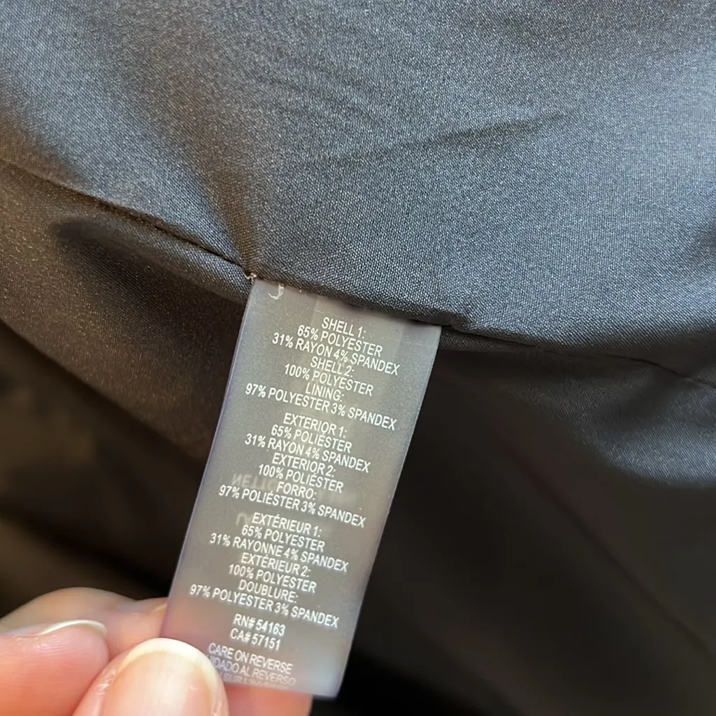 Calvin Klein Zip Front Modern Blazer, 10P - Image 6