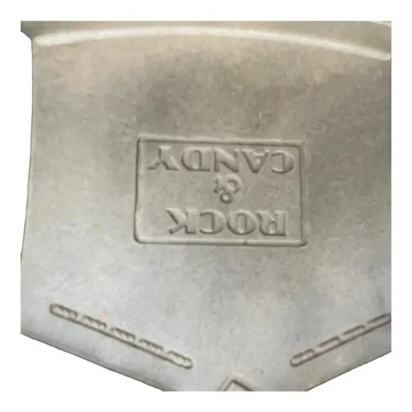 Rock & Candy‎ Brown Plaid Lace Up Max Round Toe Platform Booties Women Size 8.5 - Image 11