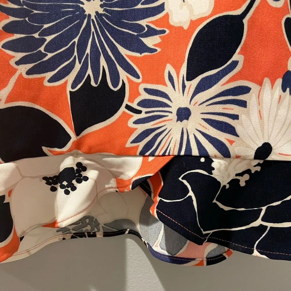 Ann Taylor Factory Hawaiian Floral ruffle Skirt Women’s size 4 - Image 4