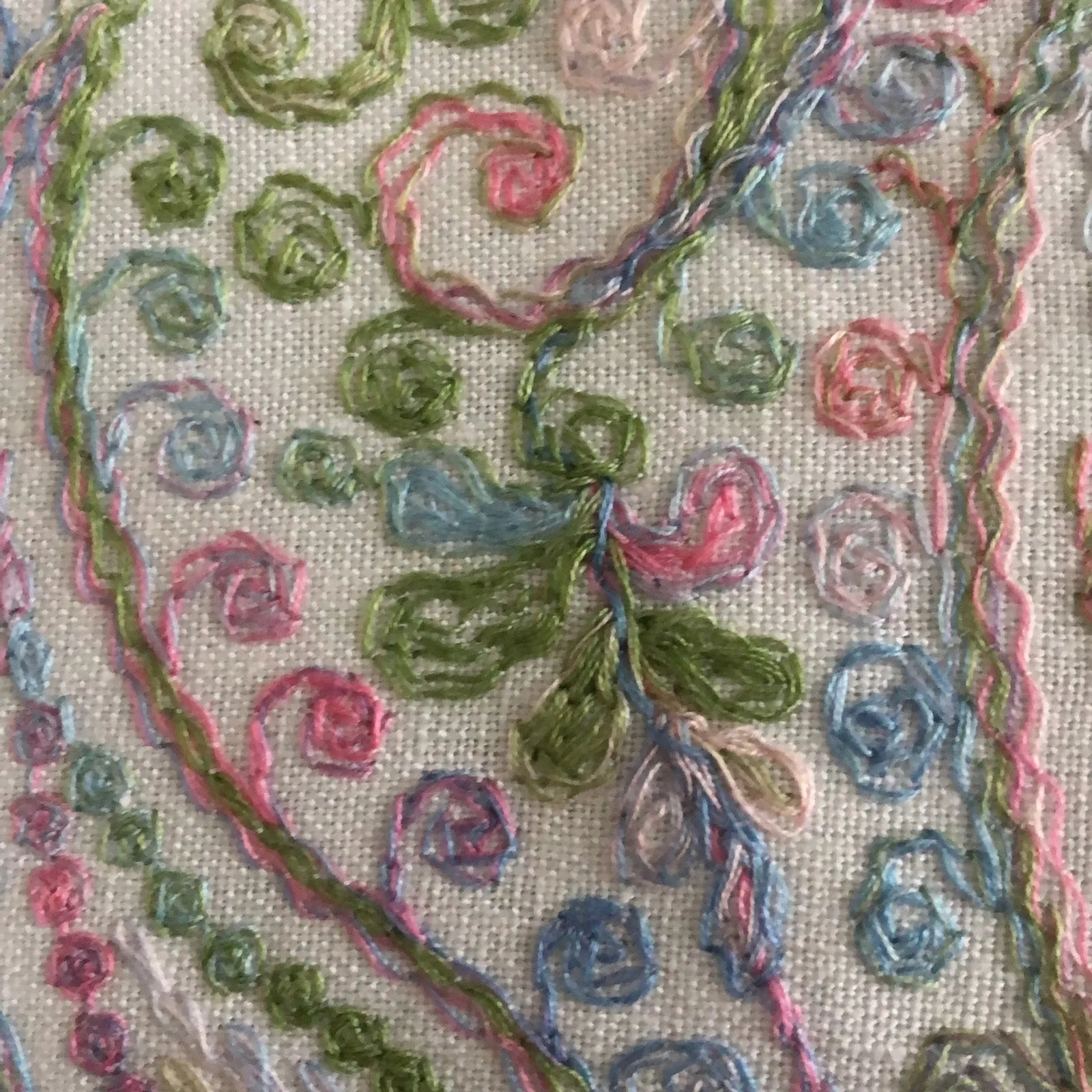 Anne Fogarty x Kassel Boutique Embroidered Linen Skirt Suit 1960s medium White - Image 11