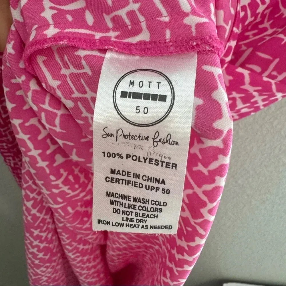 MOTT50 Fuchsia Basketweave Charlotte‎ Dress Size Small Pink - Image 12