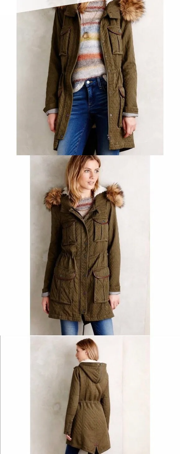 Green Winter Coat - Image 5