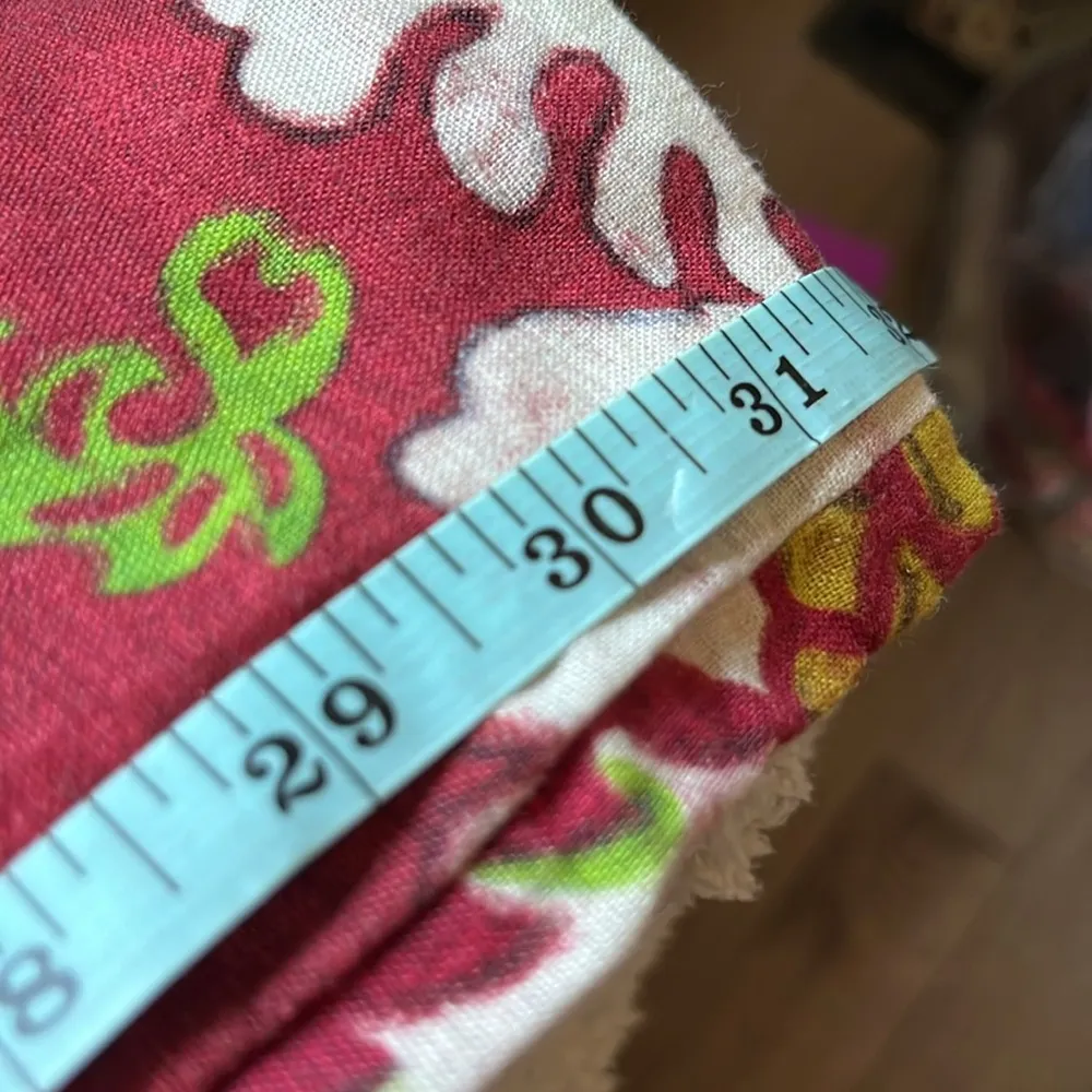 Zara High Rise Tropical Linen Cotton Blend blogger favorite Pants - Image 10