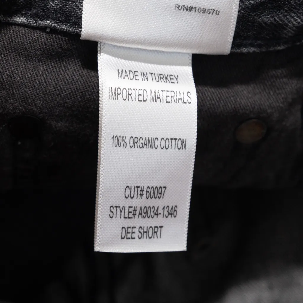 Agolde. Dee Denim short in Moxy - Image 6