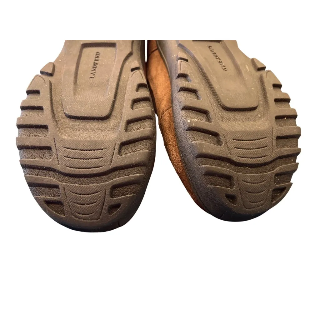 Lands End Womens Brown Suede Winter Boots Sz 8 SKU 8946 - Image 9