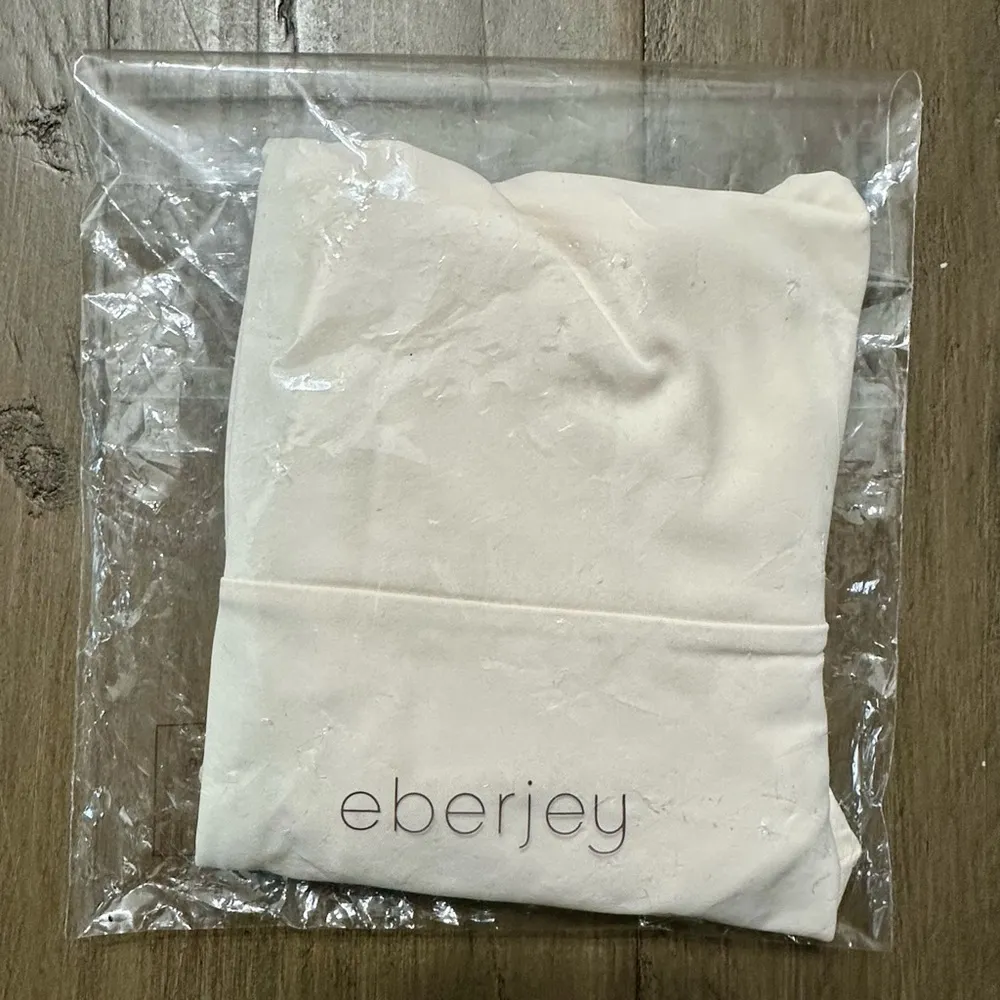 NWT Eberjey Women’s Standard So Solid Coco Bikini BOTTOM ONLY - Medium - Ecru - Image 7